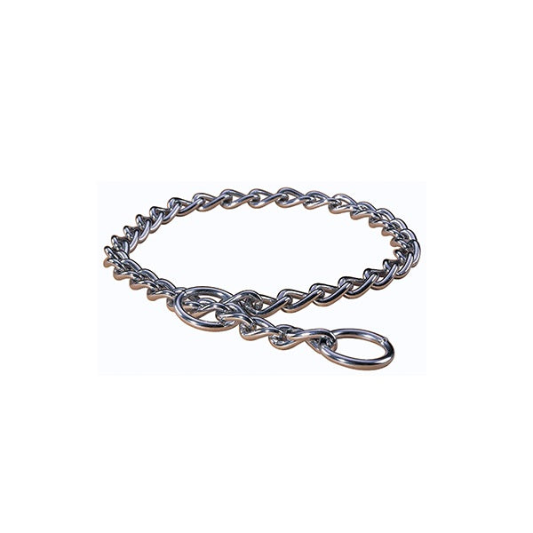HAMILTON® collier en chaine moyenne 2.5mm pour chien 18" *style choker