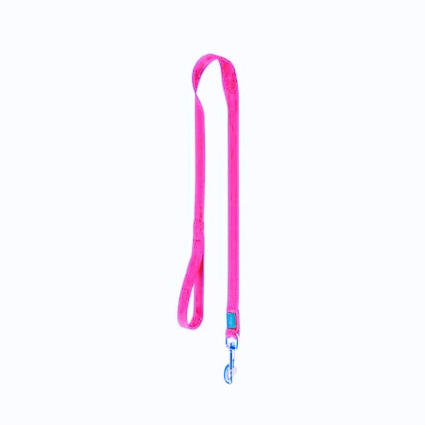 Laisse Hunter en nylon rose 1" X 72"