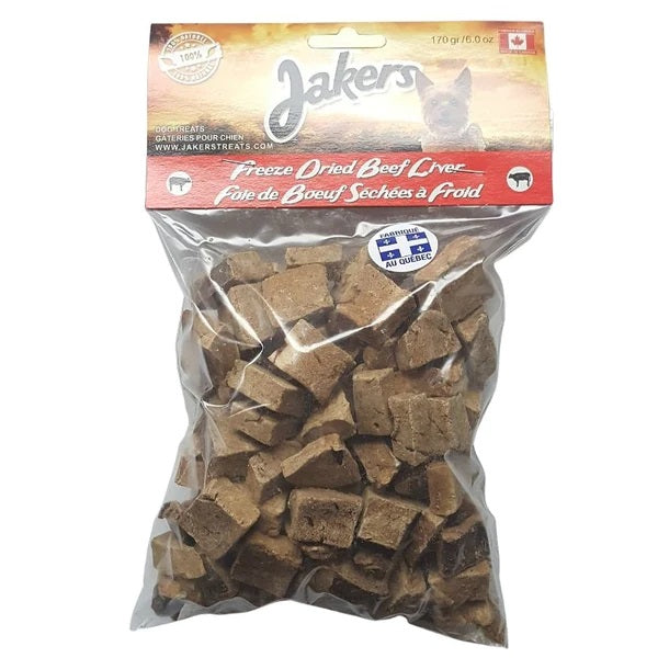 Jakers Treats Foie de boeuf Lyophilisé 170g