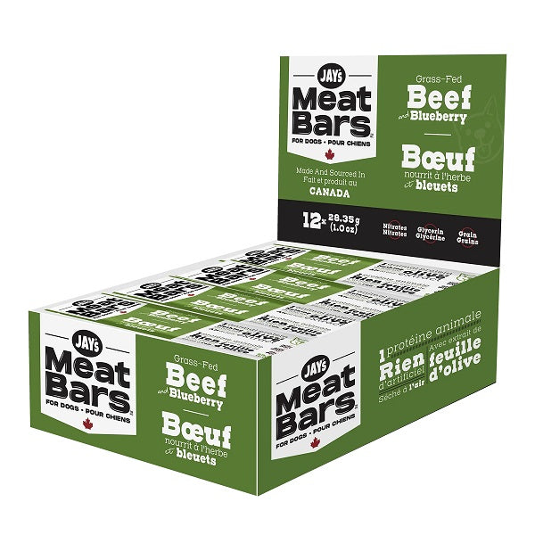 Jay's Barres à la Viande Bœuf et Bleuets 28g