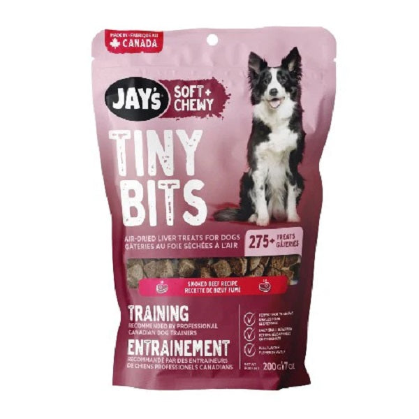 Jay's Tiny Bits d'entraînement Boeuf Fumé 200g