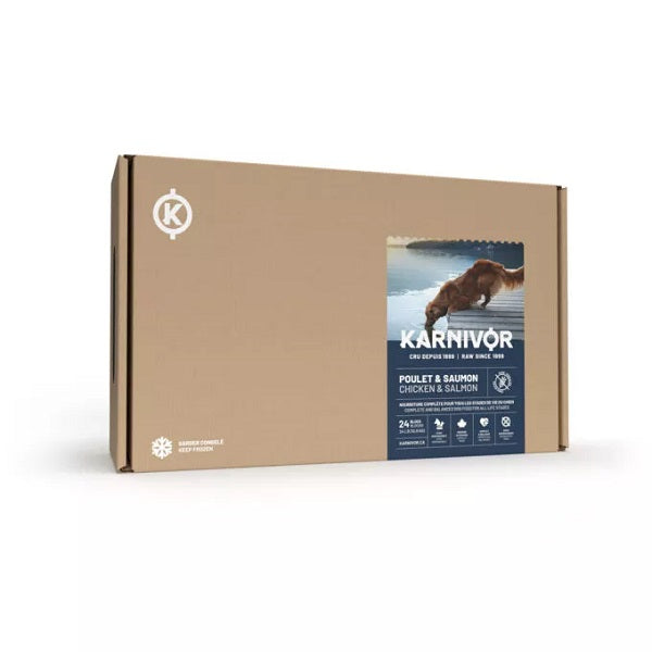 KARNIVOR Poulet et Saumon pour chien 24lb - La boite à Penny