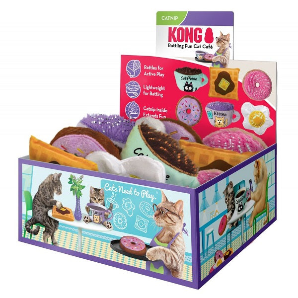 KONG Cat Scrattles Cafe variés pour chat
