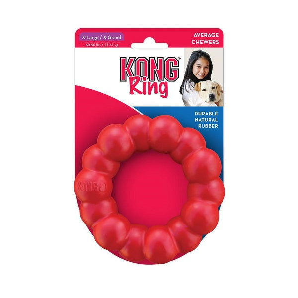 Kong anneau rouge Xlarge - La boite à Penny