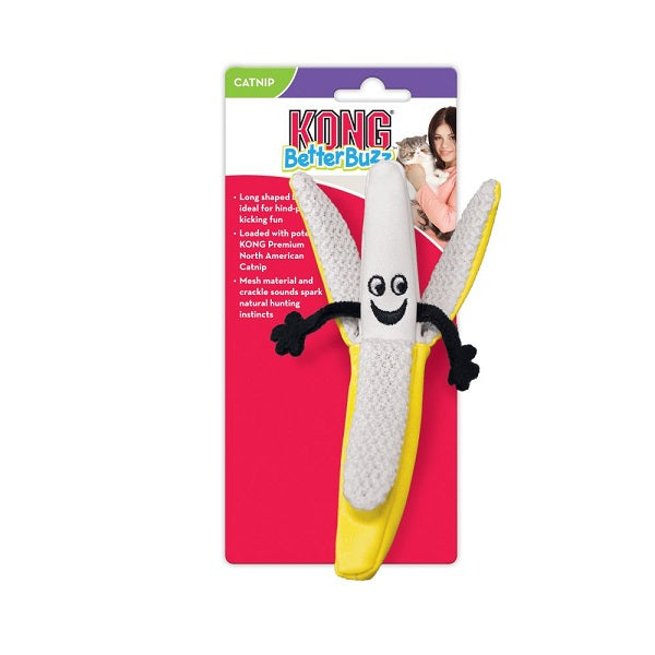 Kong Better Buzz banane pour chat - La boite à Penny