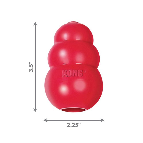 Kong classique rouge moyen - La boite à Penny