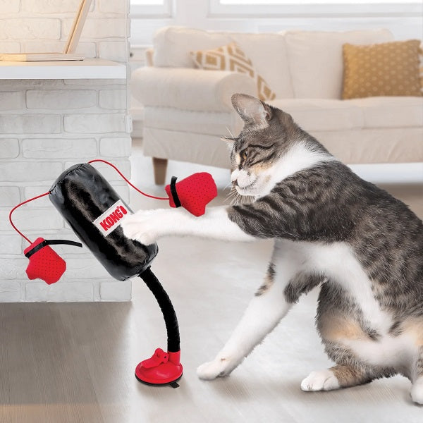 Kong Connects Sac de Boxe sur ventouse pour chats