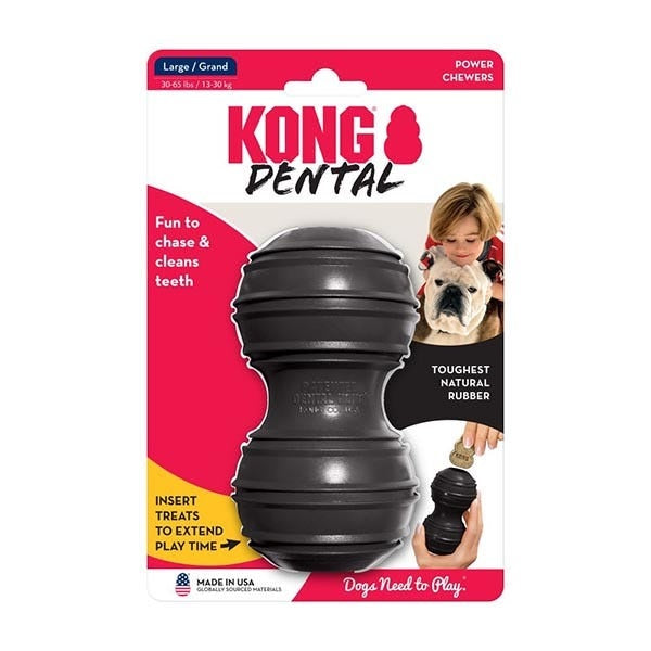 Kong extrême dental noir format large - La boite à Penny