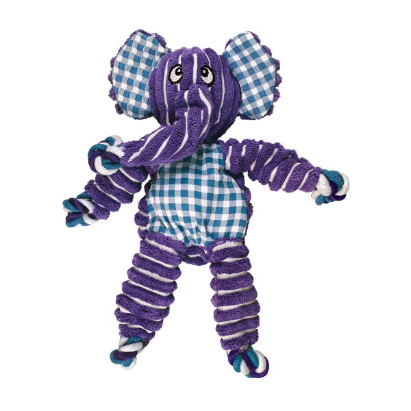 KONG Floppy Knots Éléphant Moyen mauve