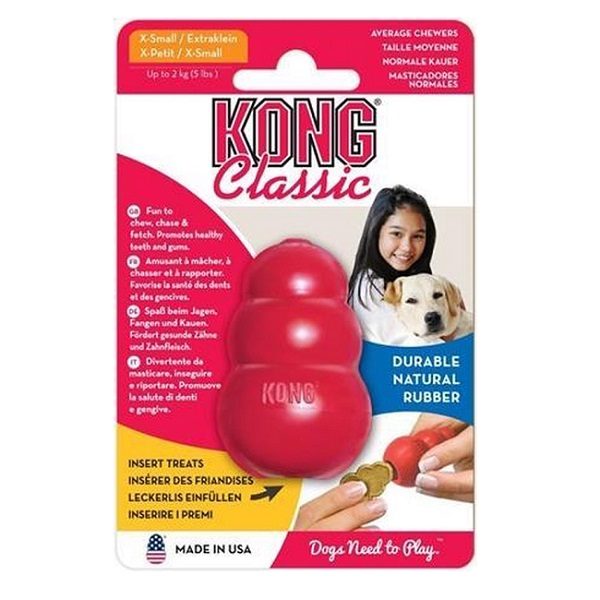 Kong classique rouge X-petit