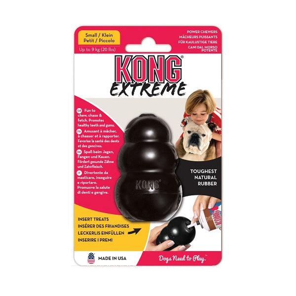 Kong extrême noir petit - La boite à Penny