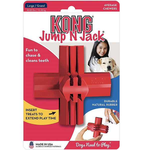 KONG Dental Jump 'N Jack large - La boite à Penny