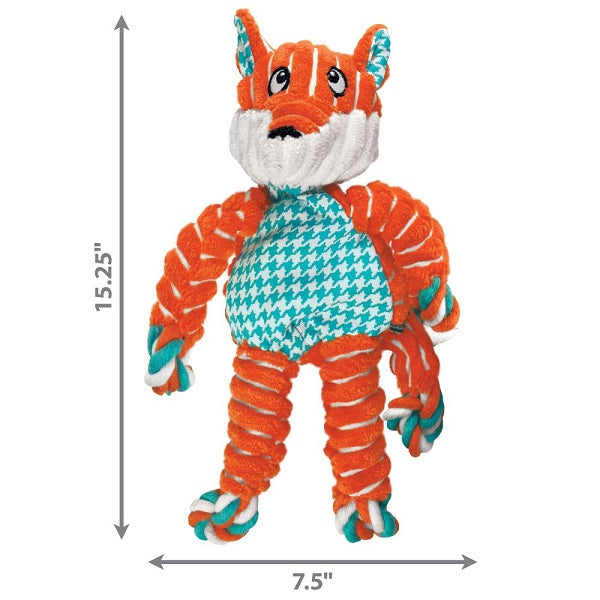 Kong Floppy Knots renard large - La boite à Penny