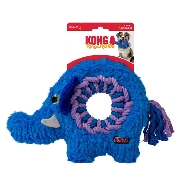 KONG Ringaroos Élephant Bleu