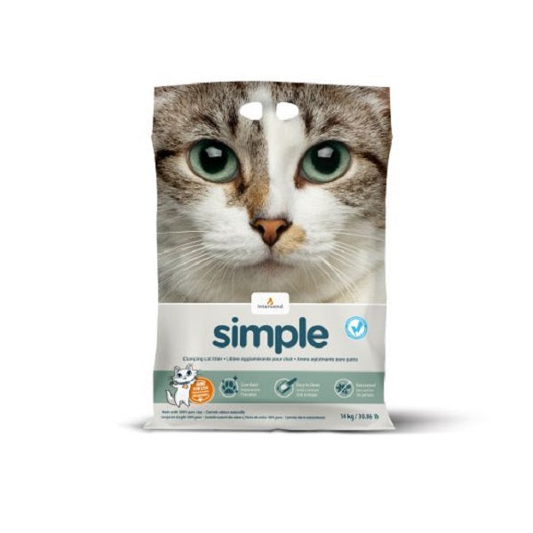 Intersand Simple Litière Agglomérante Non Parfumée 10 Kg