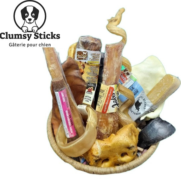 Clumsy Sticks Boite de Mastication Moyen