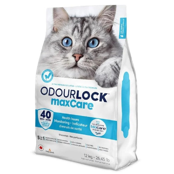 Intersand Odourlock Maxcare Litière Agglomérante Non Parfumée 12 Kg