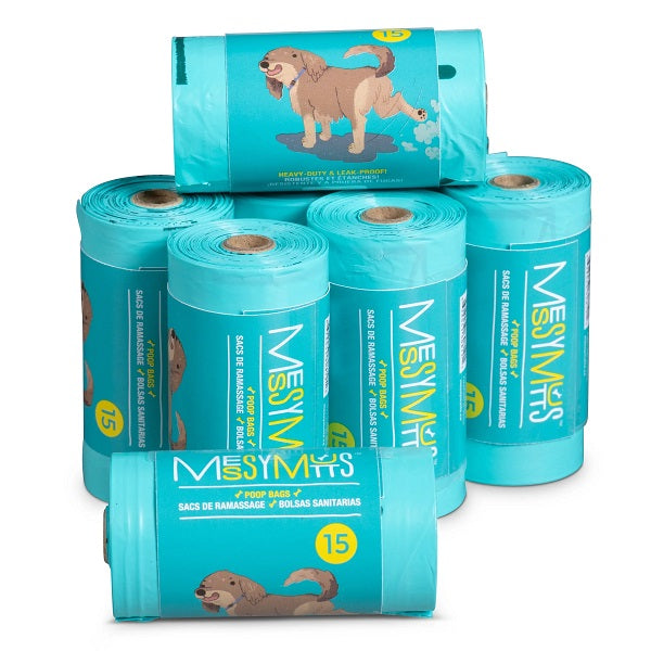 Messy Mutts Sacs De Ramassage Vrac 1 Rouleau