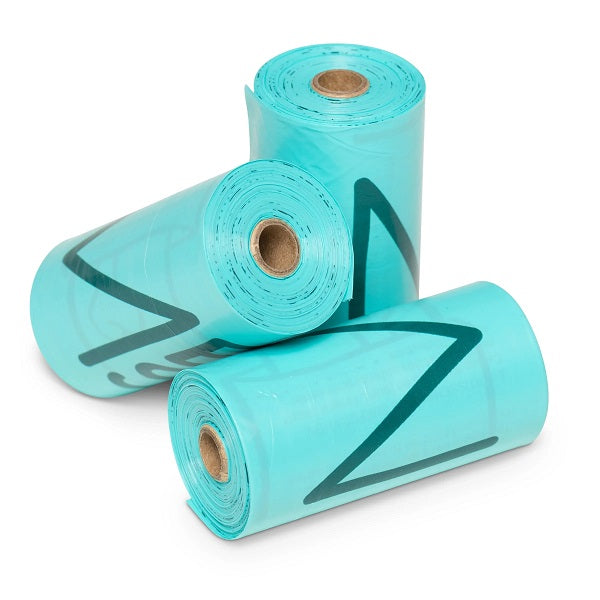 Messy Mutts Sacs De Ramassage, 16 Rouleaux