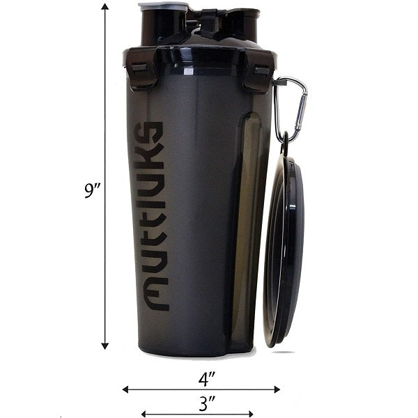 Muttluks bouteille MuTTravel 2 en 1 avec gamelle pliable pour chien - La boite à Penny