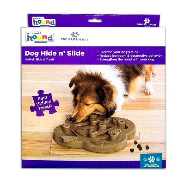 NINA OTTOSSON jeu interactif Hide N Slide niveau 2 brun - La boite à Penny