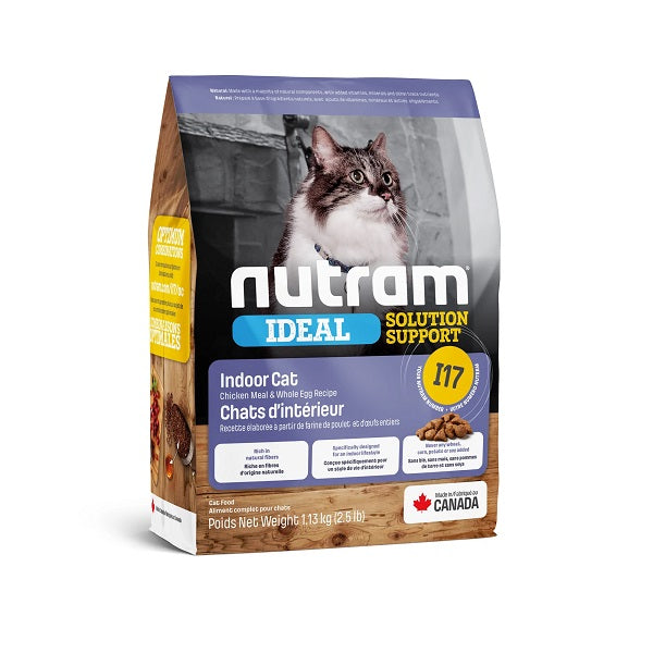 Nutram Ideal I17 Chat D'intérieur Poulet et Oeufs Entiers 2.5lbs