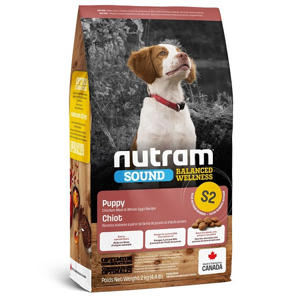 NUTRAM Sound S2 Chiot poulet et œufs 4.4lbs - La boite à Penny