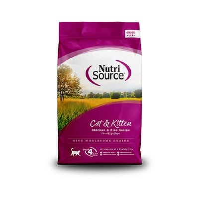 NutriSource nourriture pour chat et chaton Poulet et Riz 4lb