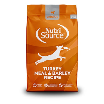 NutriSource Choice nourriture pour chien recette de farine de dinde et d'orge 40lb