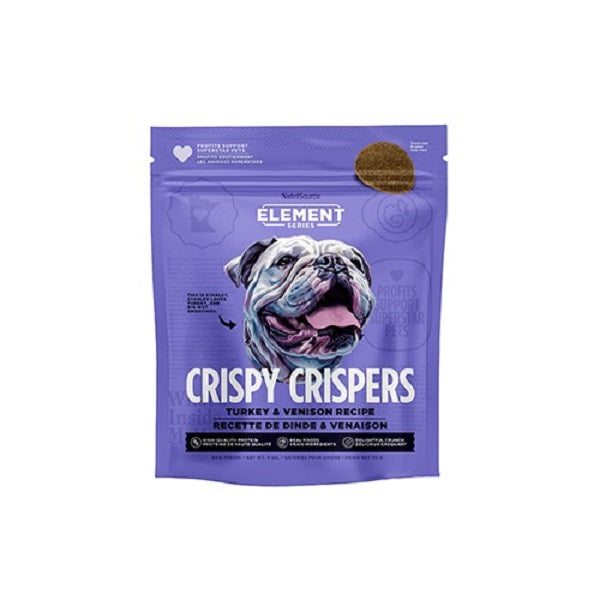 NutriSource Crispy Crispers Dinde et Chevreuil 4oz
