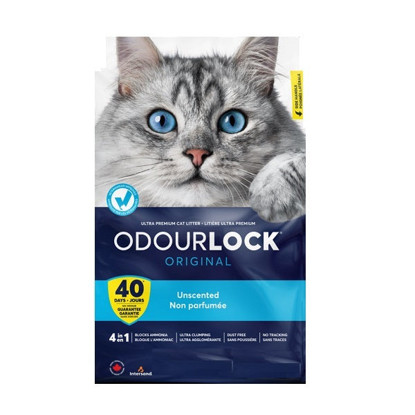 Intersand Odourlock Litière Agglomérante Non Parfumée 6kg
