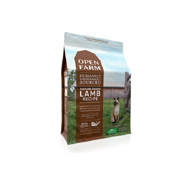 OPEN FARM Agneau Élevé au Pâturage pour chats - 4lb