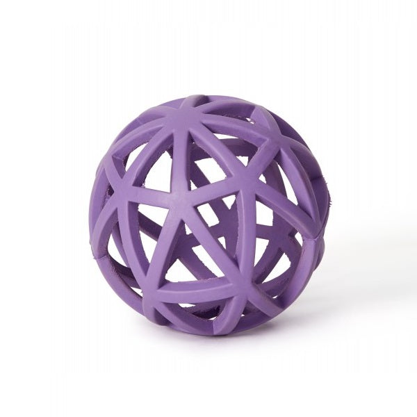 Bud'z balle de caoutchouc souple 4'' mauve