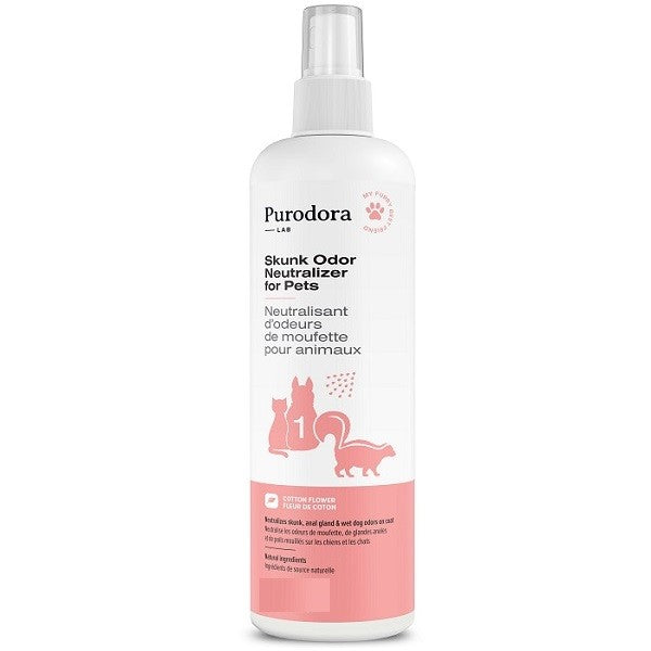 Purodora Lab Neutralisant D'odeurs De Moufette pour animaux 237ml