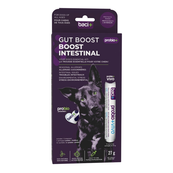 Baci+ Boost Intestinal pour chiens 27g