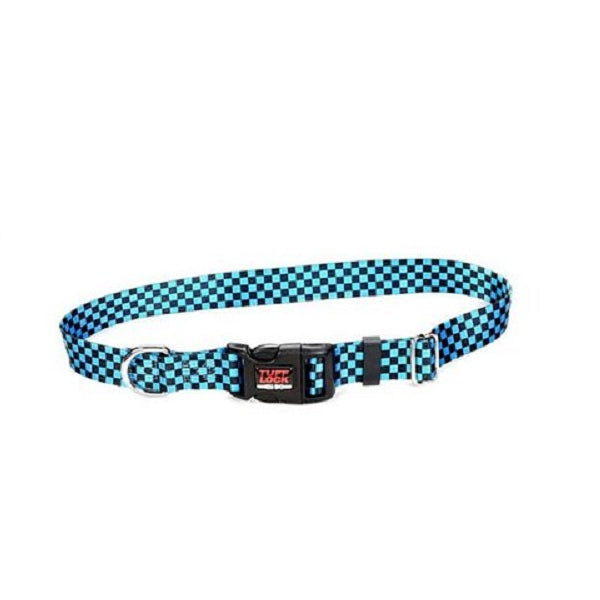 Collier Reflex 1" x 16-25" Carreaux Marine
