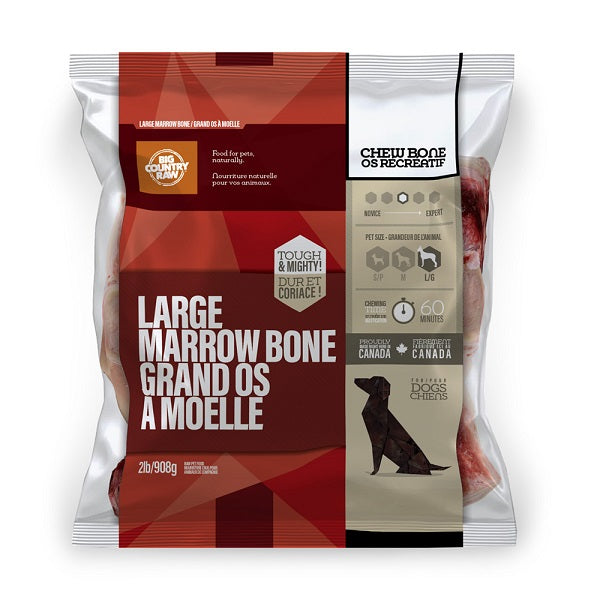 Big Country Raw Os large à moelle de boeuf 2lb