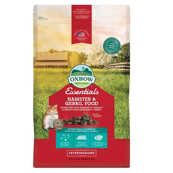 Oxbow Essentiels Nourriture pour Hamster et Gerbille - 1lb - La boite à Penny