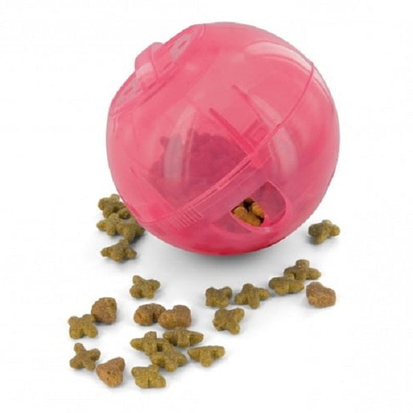 PetSafe Slimcat balle contrôle de poids rose - La boite à Penny