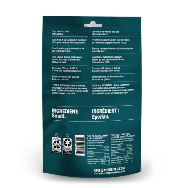 Purebites Wild Éperlan sauvage 60g