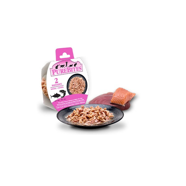 PUREBITES® thon & saumon sauvage pour chats 50g - La boite à Penny