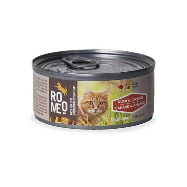 ROMEO Canard à l'Orange pour chat 85g - La boite à Penny