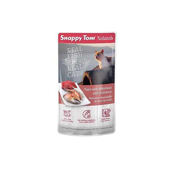 Snappy Tom Thon avec Blanchailles et chair de crabe 100g