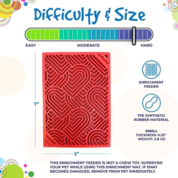 SodaPup Tapis à Lécher Fishy 5x7" - La boite à Penny