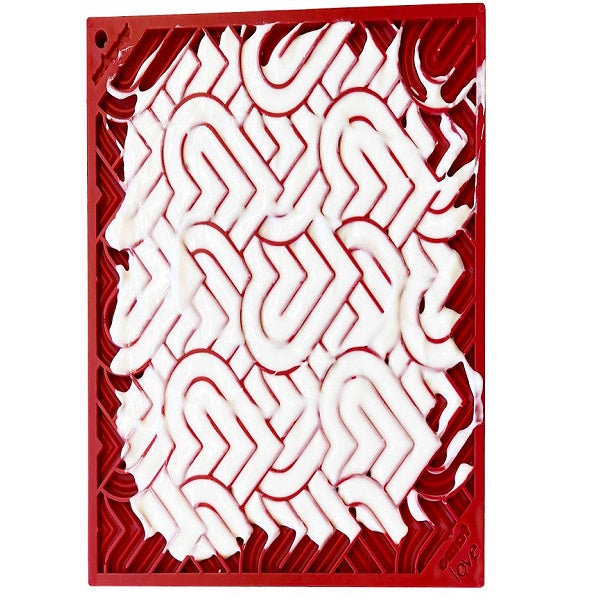SodaPup Tapis à Lécher Fishy 5x7" - La boite à Penny