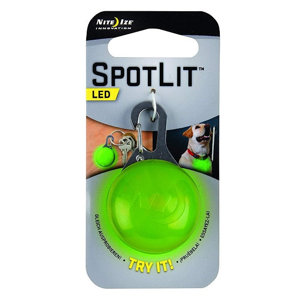 SpotLit Lampe de collier Nite Ize VERT - La boite à Penny