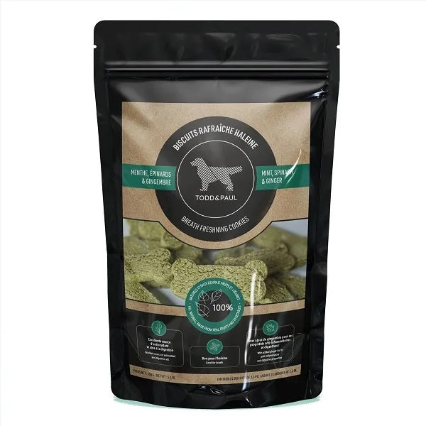 Todd et Paul Biscuits Rafraîche Haleine 150g - La boite à Penny