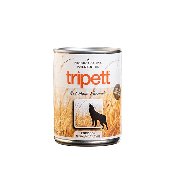 TRIPETT tripes viandes rouge pour chien 340g - La boite à Penny