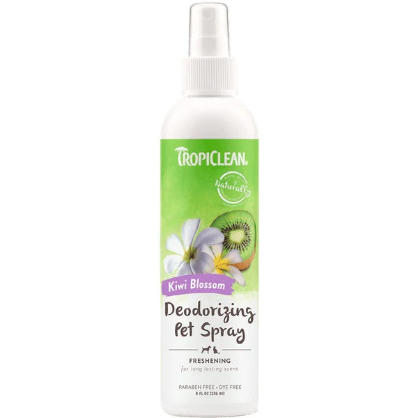 Tropiclean Désodorisant pour animaux Fleur de Kiwi 236ml - La boite à Penny
