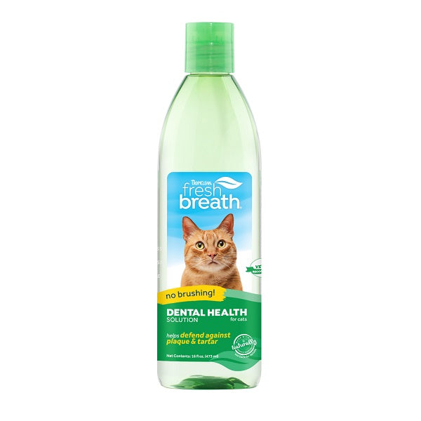 Tropiclean Solution de Santé Dentaire pour Chats 473ml - La boite à Penny